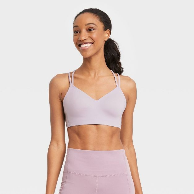Women's Light Support Dual Strap Molded Bra - All in Motion™ | Target