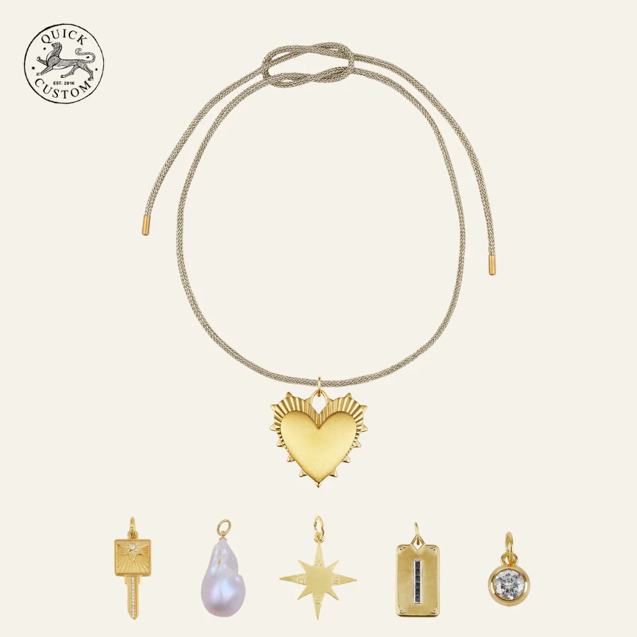 Gold Cord Pendant Necklace | HART