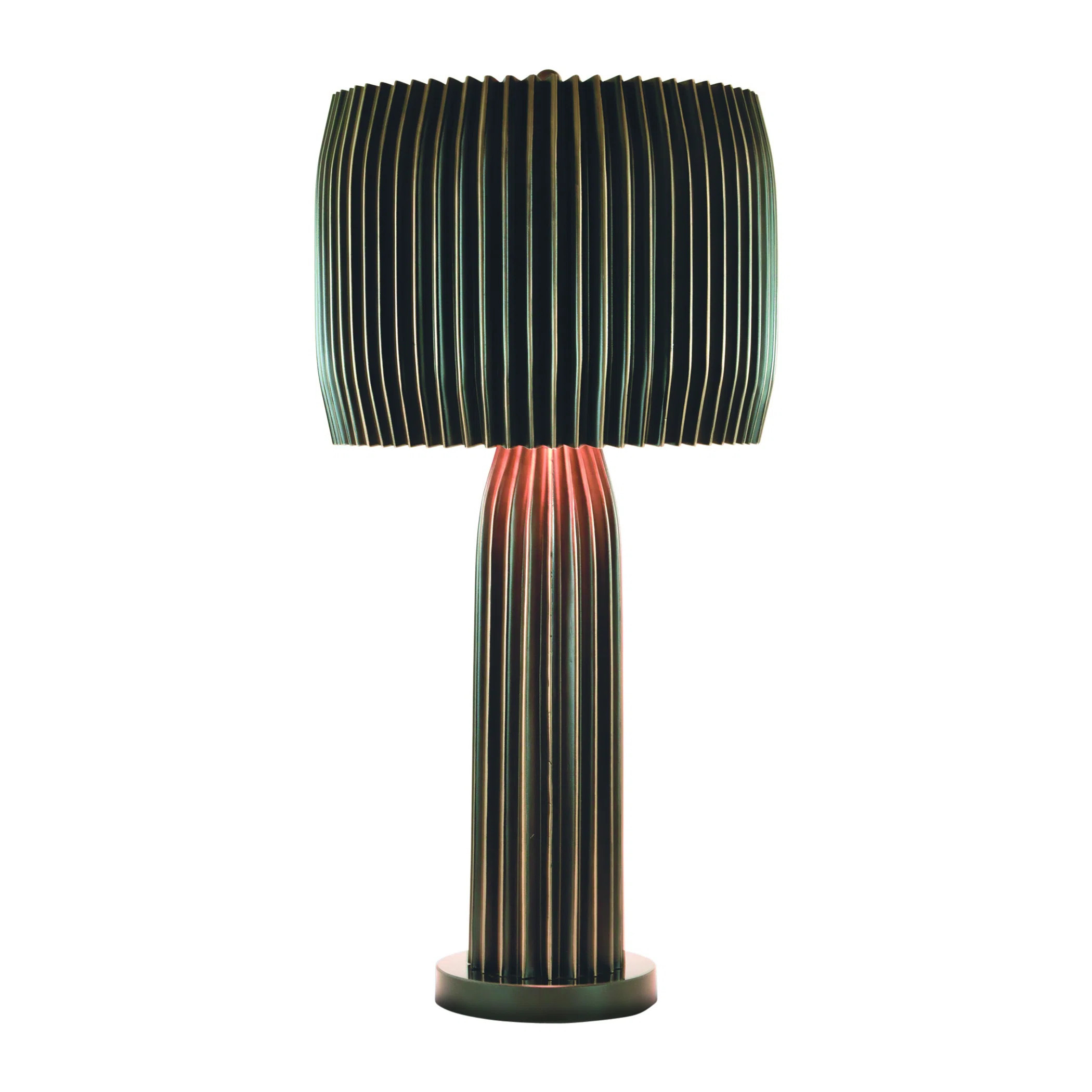 Crimp Table Lamp-Bronze | Wayfair North America