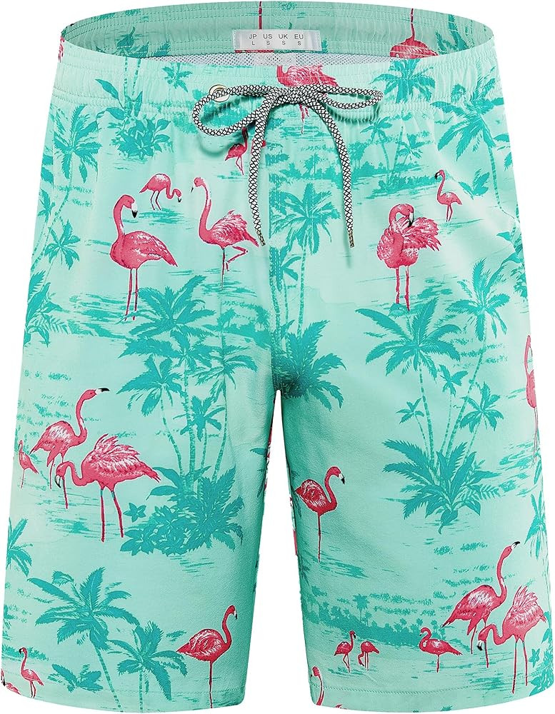 APTRO Men's Swim Trunks 9" Quick Dry Bathing Suit Big & Tall Beach Swimsuits | Amazon (US)