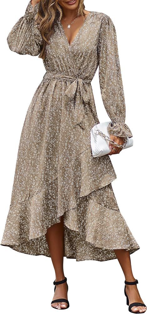 Floral Brown Dress | Amazon (US)