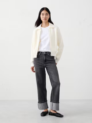 Straight High-Rise Jean | Banana Republic Factory