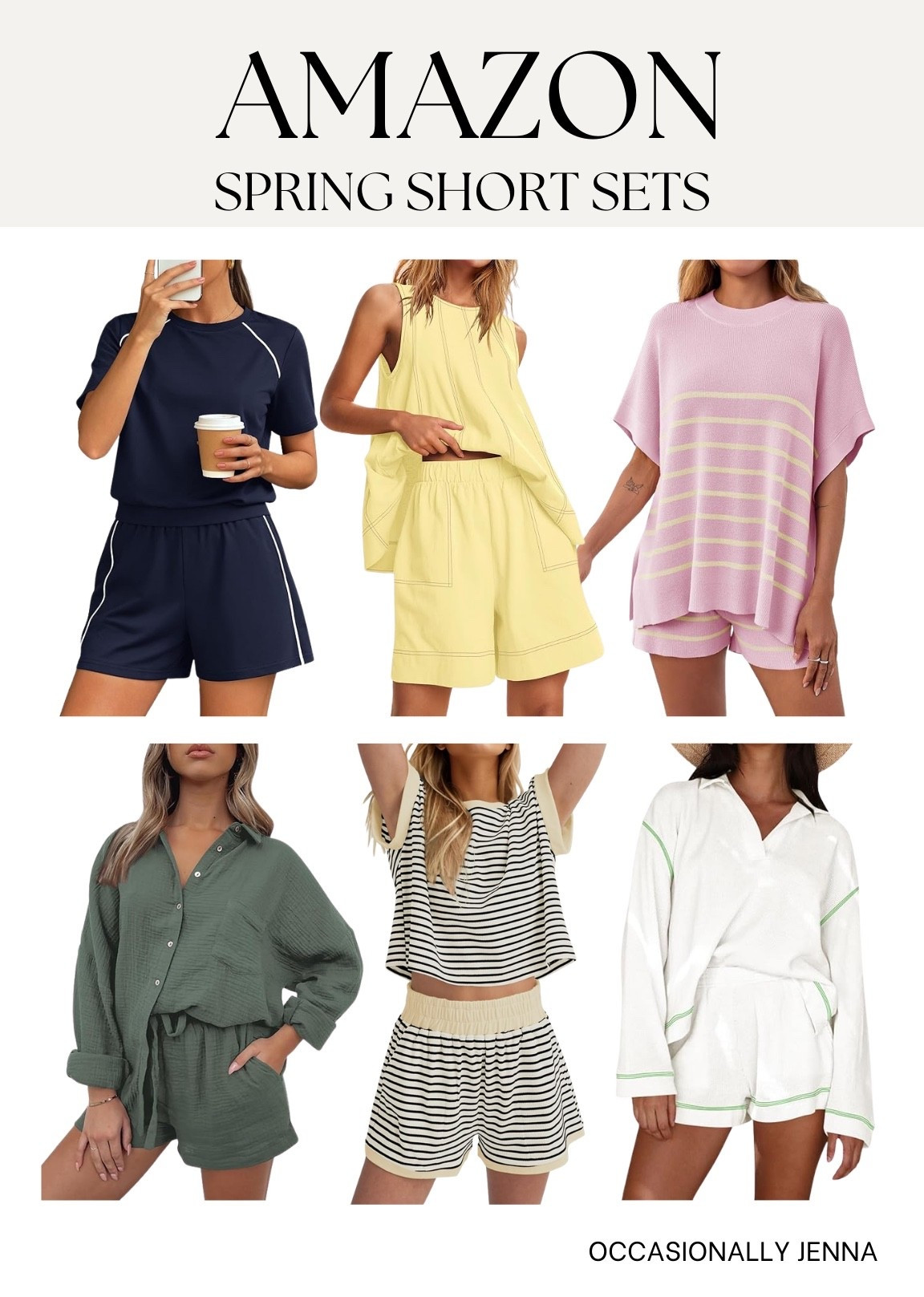 Amazon Spring sets I’m loving! 

#LTKgrwm #LTKootd #LTKSeasonal