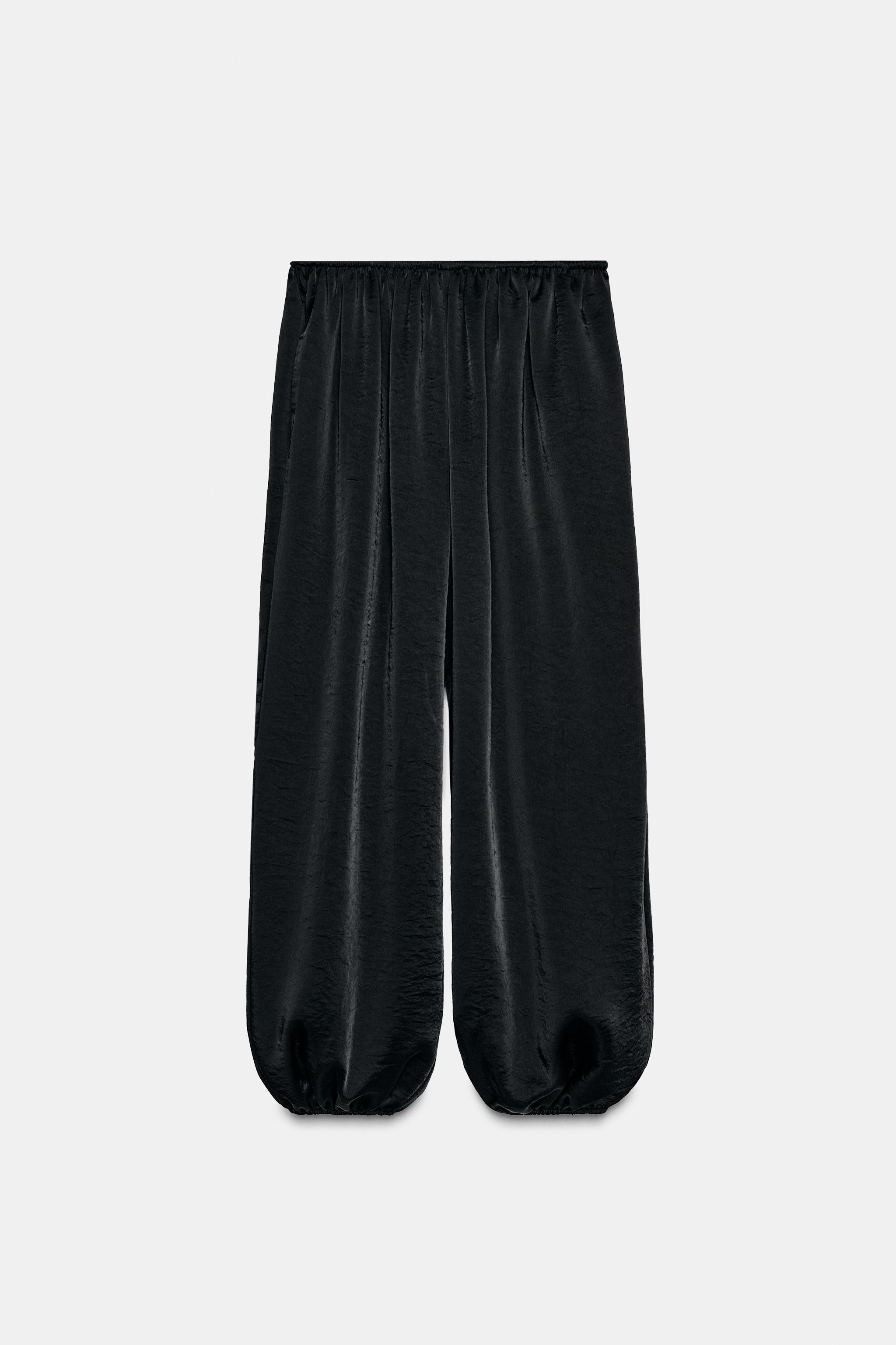 SATIN EFFECT PANTS | Zara US