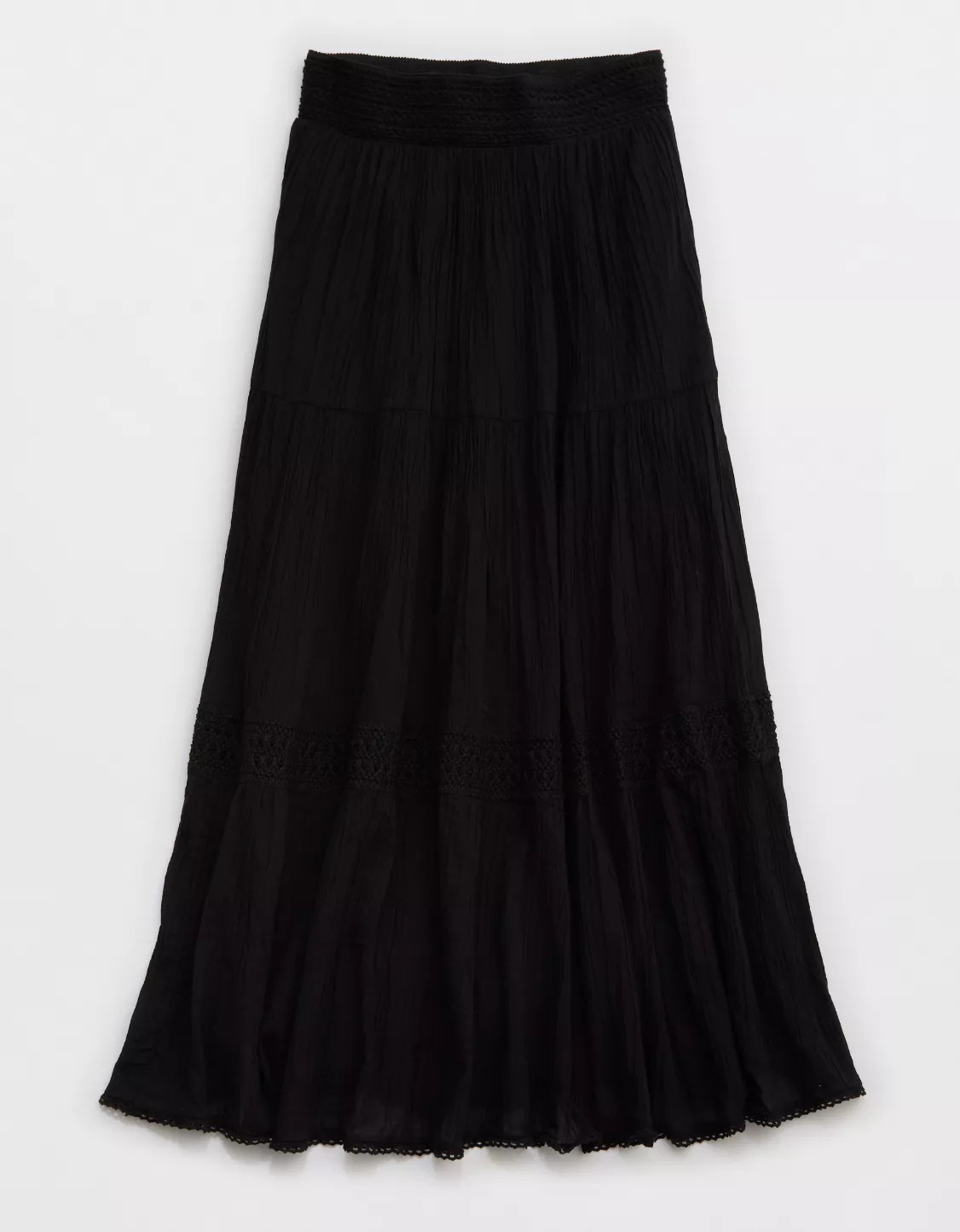 Aerie Crochet The Day Maxi Skirt | American Eagle Outfitters (US & CA)
