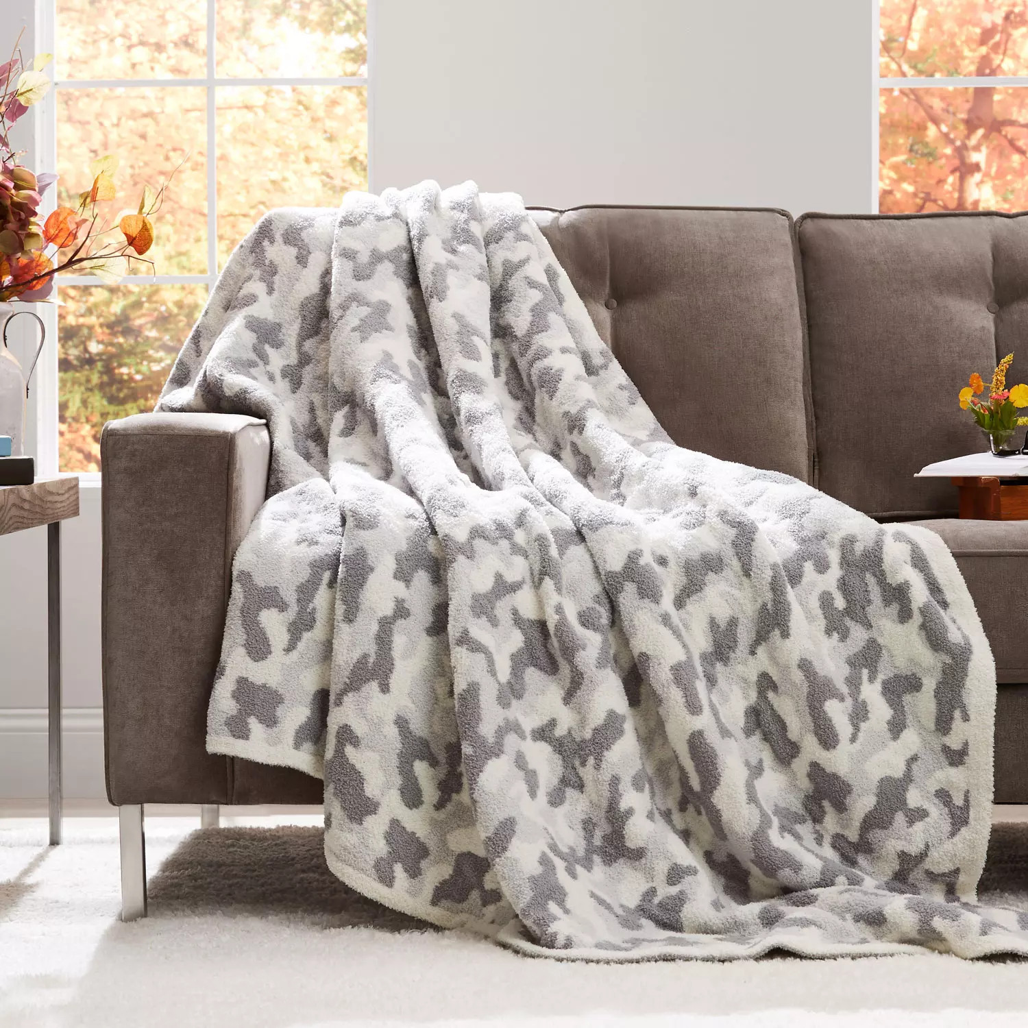 Member’s Mark Camouflage Cozy Knit Throw 60"70"(Assorted Colors) | Sam's Club