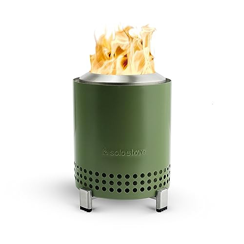 Amazon.com : Solo Stove Mesa Tabletop Fire Pit with Stand | Low Smoke Outdoor Mini Fire for Urban... | Amazon (US)
