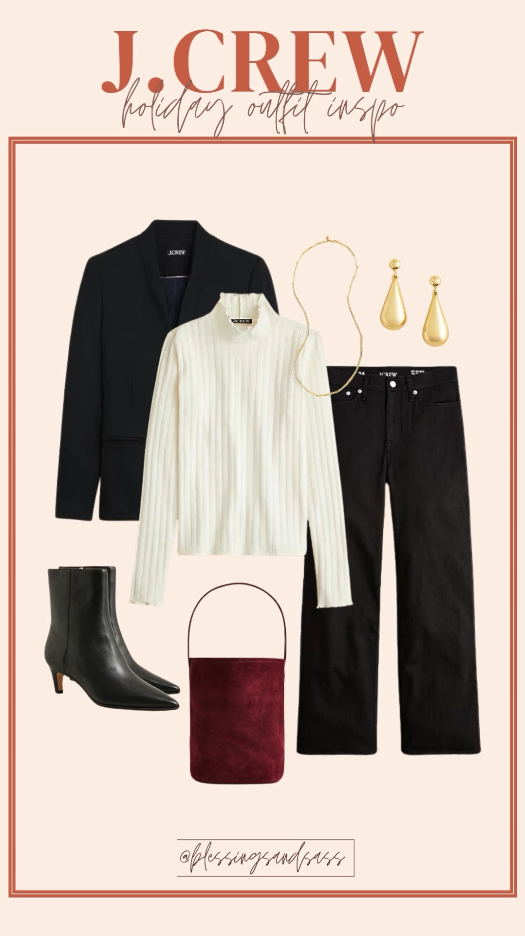 J. Crew Holiday Outfit Inspo! Up to 50% off until 11/27! 

Women’s fashion, holiday fashion, holiday style, holiday outfit inspo, holiday ootd, holiday outfits, Black Friday, Black Friday sale, cyber week 

#LTKOver40 #LTKStyleTip #LTKCyberWeek