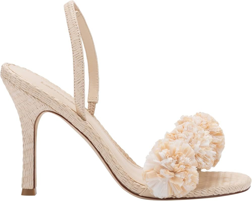 Amazon.com: Larroude, Marilyn Sandal, 5, Natural : Luxury Stores | Amazon (US)