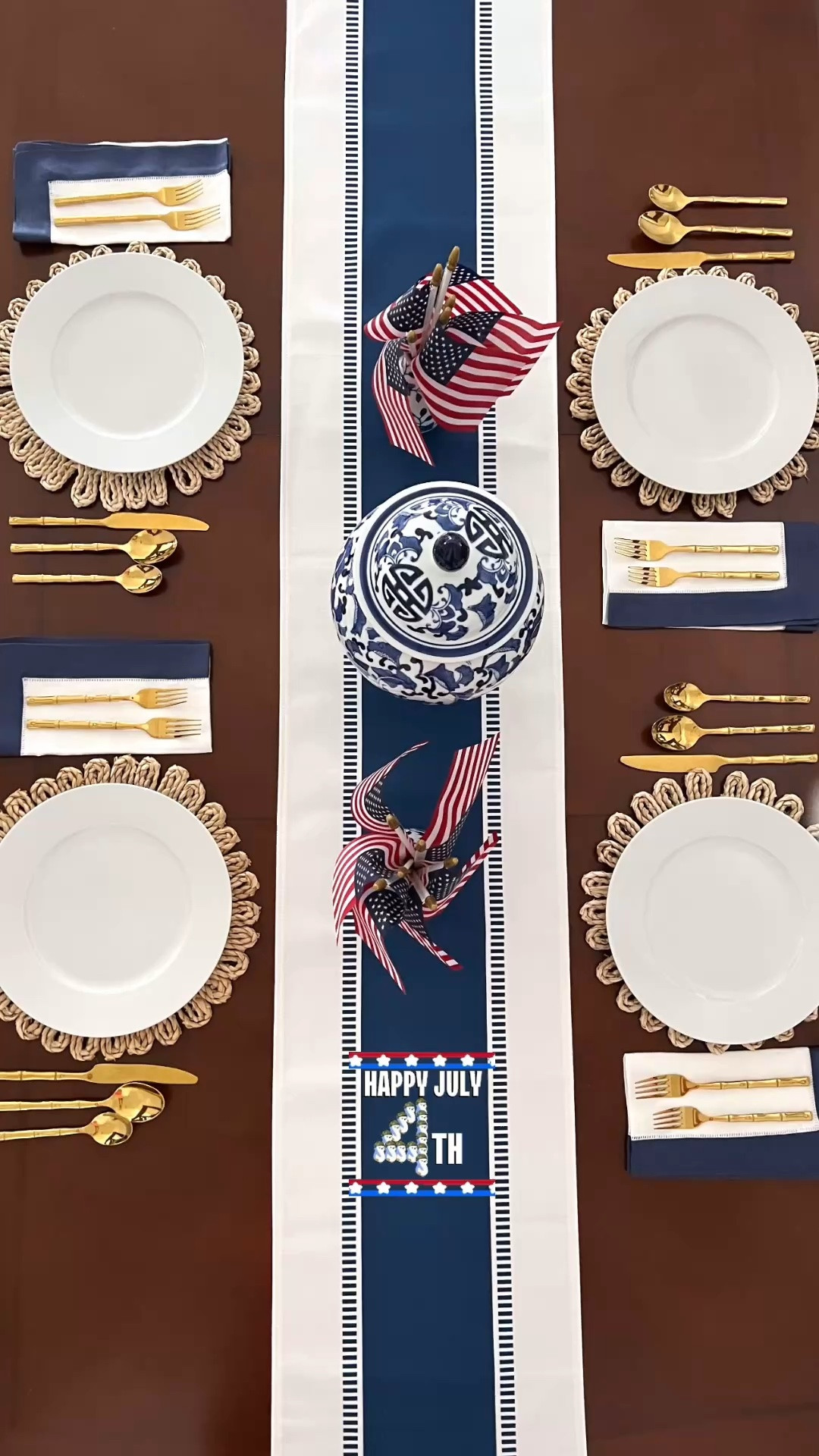 Summer table | summer decor | July 4th table | Independence Day Decor | Blue and White plates | Fourth of July decor | USA decor | early summer | Patriotic decorations | Red White Blue decor | home decor | classic home | modern home | coastal home | preppy style | southern home | southern charm | southern living | summer decorations | summer style | summer

🇺🇸🇺🇸🇺🇸🇺🇸🇺🇸🇺🇸🇺🇸🇺🇸🇺🇸🇺🇸🇺🇸
#july4th #july4thdecor #homedecor #happyfourth #happyfourthofjuly #independenceday #patrioticdecor #redwhiteandblue #festivedecor #USA #america #americanstyle #americanflag #fourthofjuly #amazonhome #amazonhomefinds #amazonhomedecor #founditonamazon #street2beachstyle

#LTKfoodie #LTKHome #LTKSeasonal