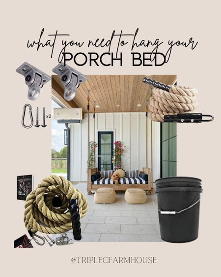 Everything you need to hang your outdoor porch daybed! 

Outdoor furniture
Amazon home
Amazon find


#LTKhome #LTKstyletip #LTKsalealert