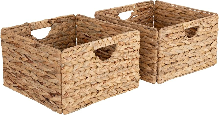 Seville Classics Premium Natural Handwoven Portable Laundry Bin Basket with Carrying Handles, Hou... | Amazon (US)