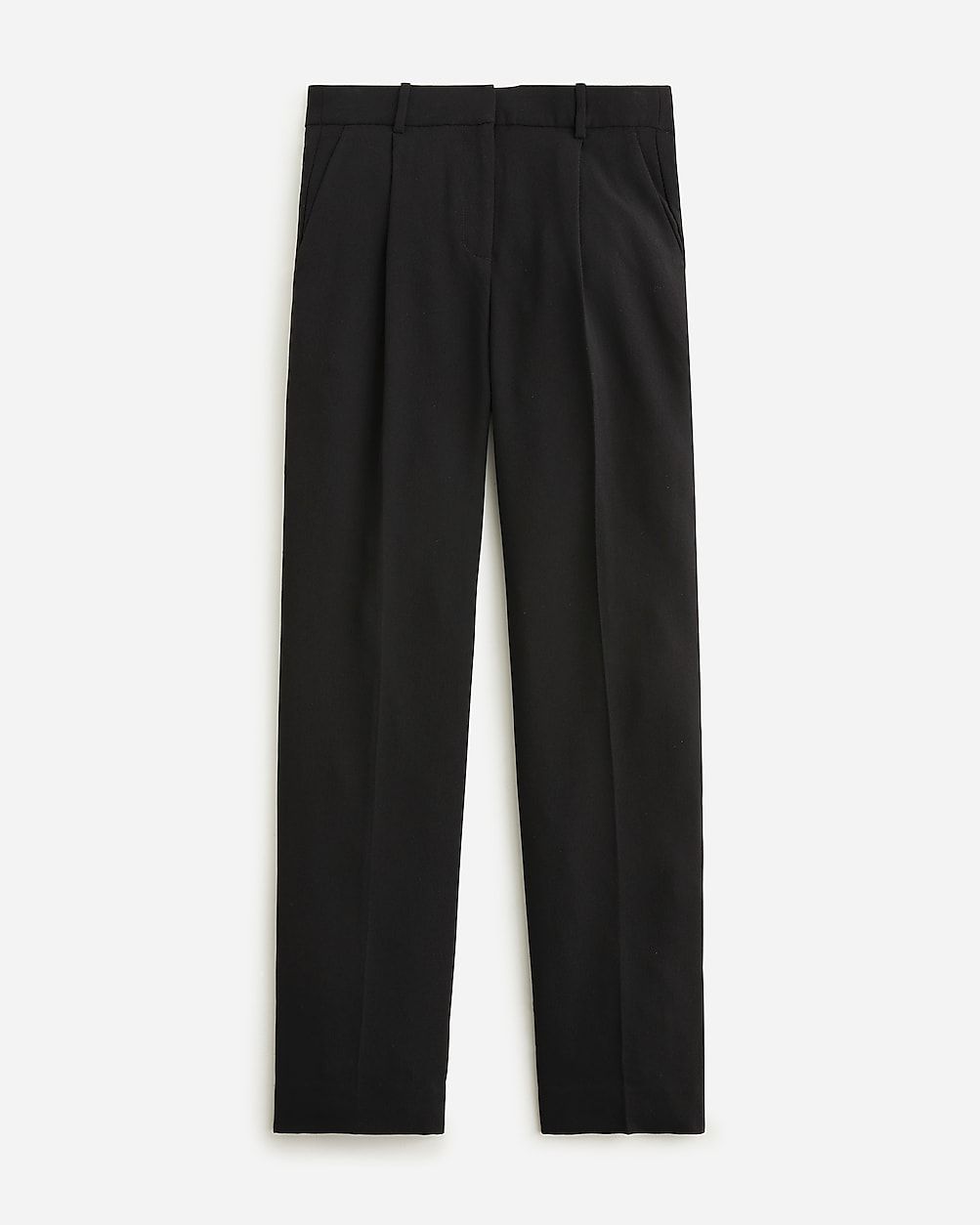Petite relaxed drapey crepe trouser | J.Crew US