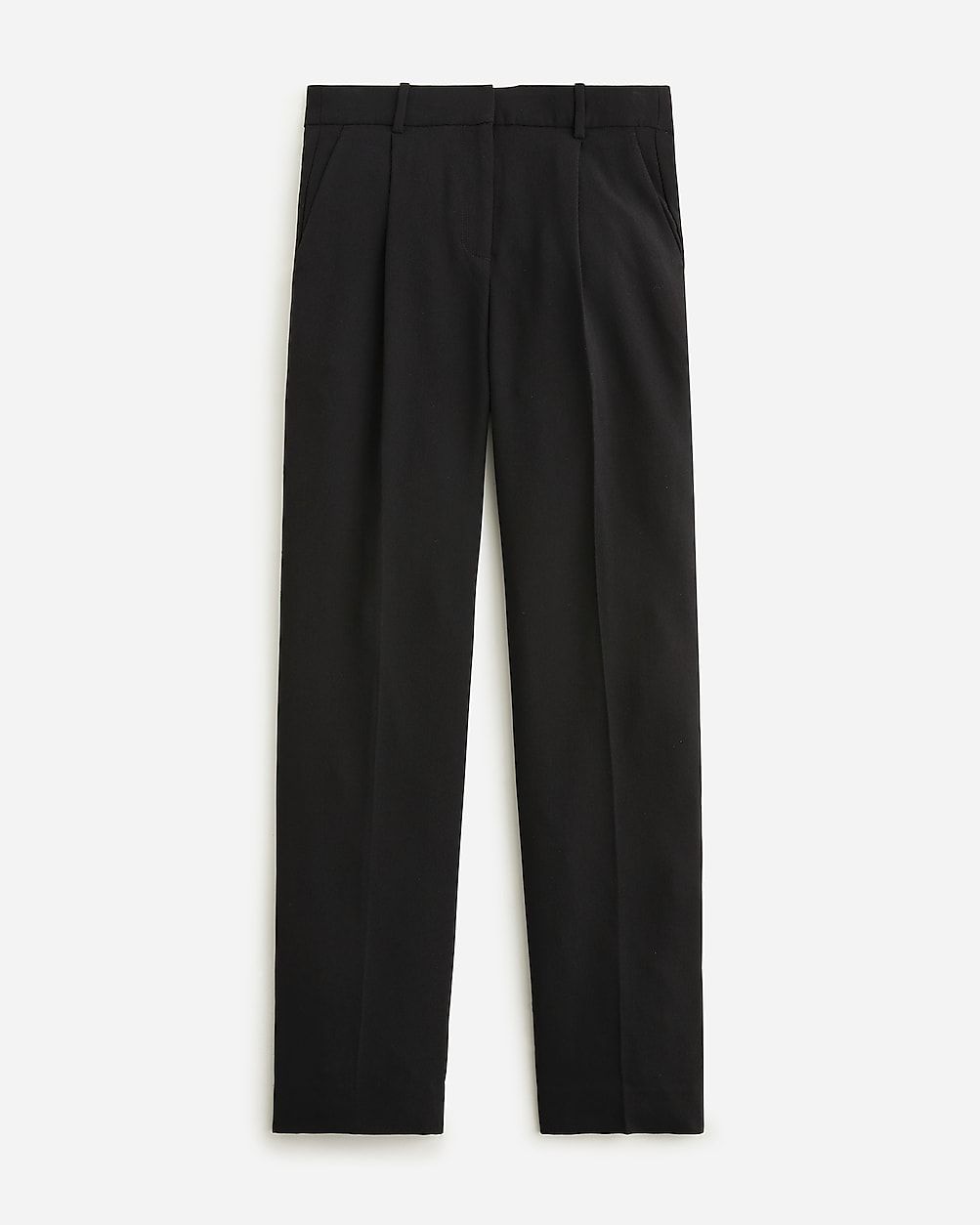 Petite relaxed drapey crepe trouser | J.Crew US