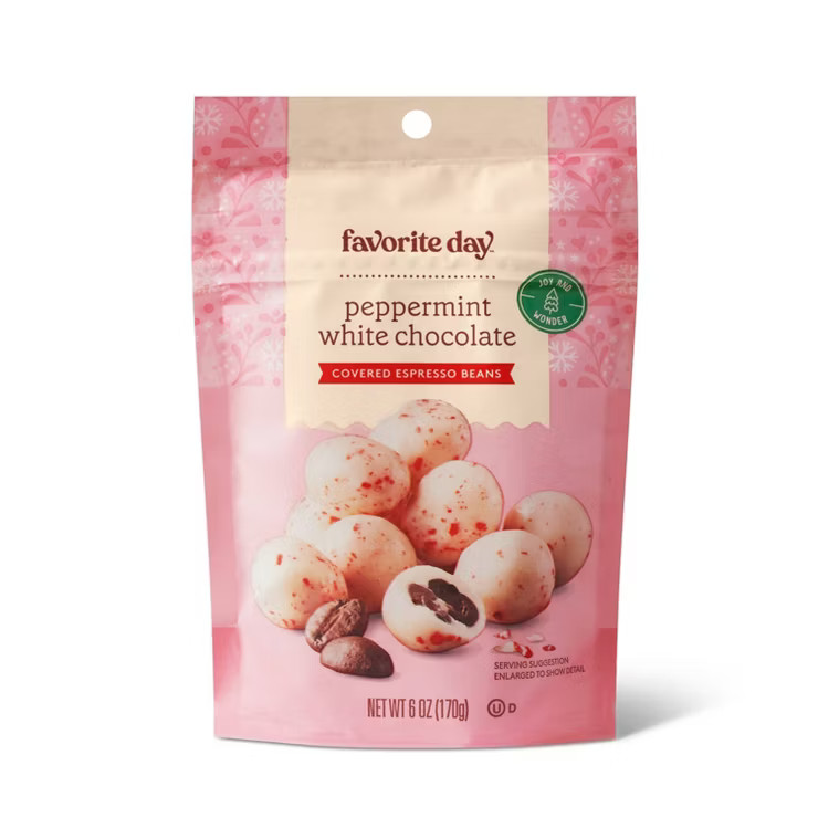 White Choc Peppermint Espresso Beans - 6oz - Favorite Day™ | Target