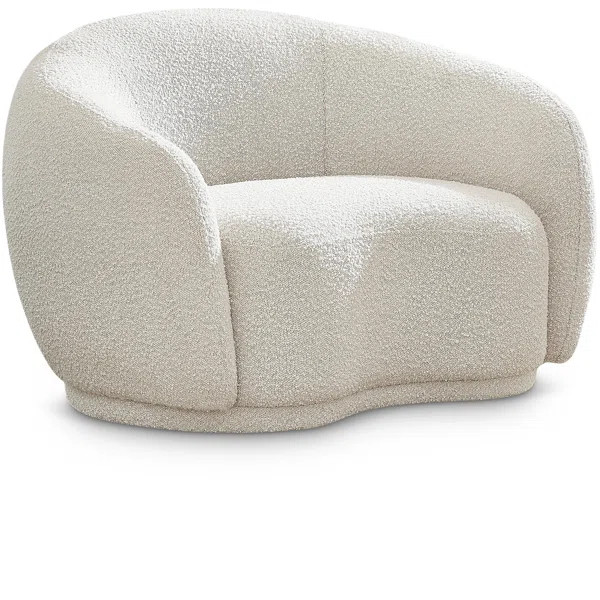 Desislava 42" W Boucle Fabric Chair | Wayfair North America