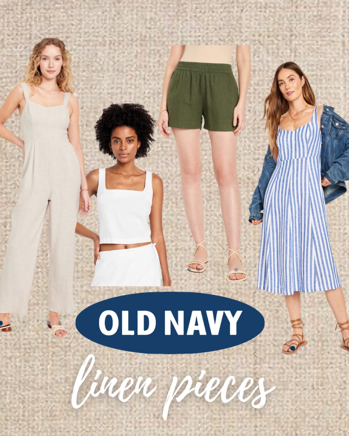 Old navy has some great linen-blend pieces right now! Mini and midi dresses, skorts, shorts, pants and tanks 

#LTKFindsUnder50 #LTKSaleAlert #LTKSummerSales