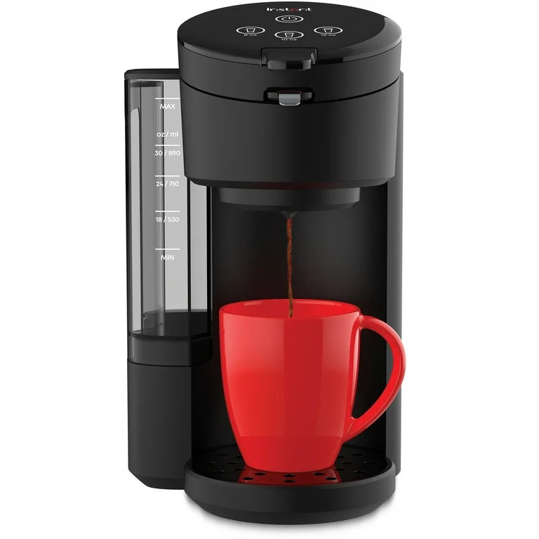 Instant Solo Café 2-in-1 Single Serve Coffee Maker for K-Cup Pods and Ground Coffee, Black - Wal... | Walmart (US)