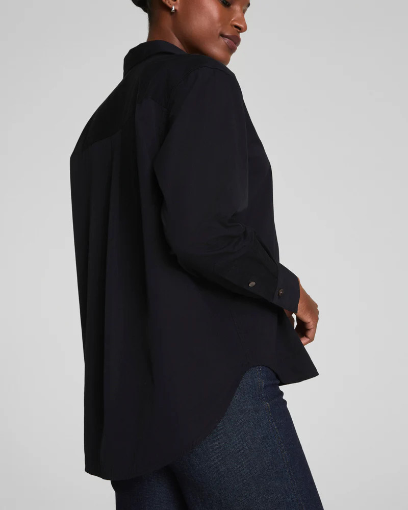 SPANX® Poplin Oversized Button-Down | Spanx