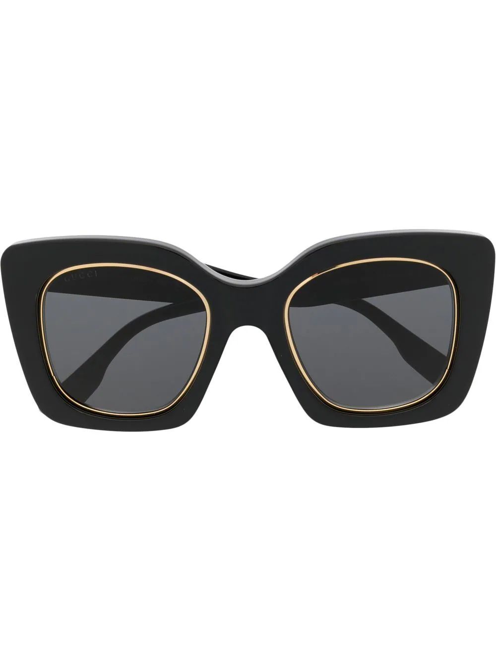 The DetailsGucci EyewearGG1151S cat-eye sunglassesblack cat-eye frame tinted lenses logo-engraved... | Farfetch Global