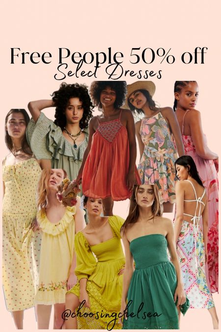 Major free people sale!! 50% off select dresses. 50% off shown in cart! Including for love and lemons and other best selling dresses  

#LTKsalealert #LTKfindsunder100 #LTKmidsize