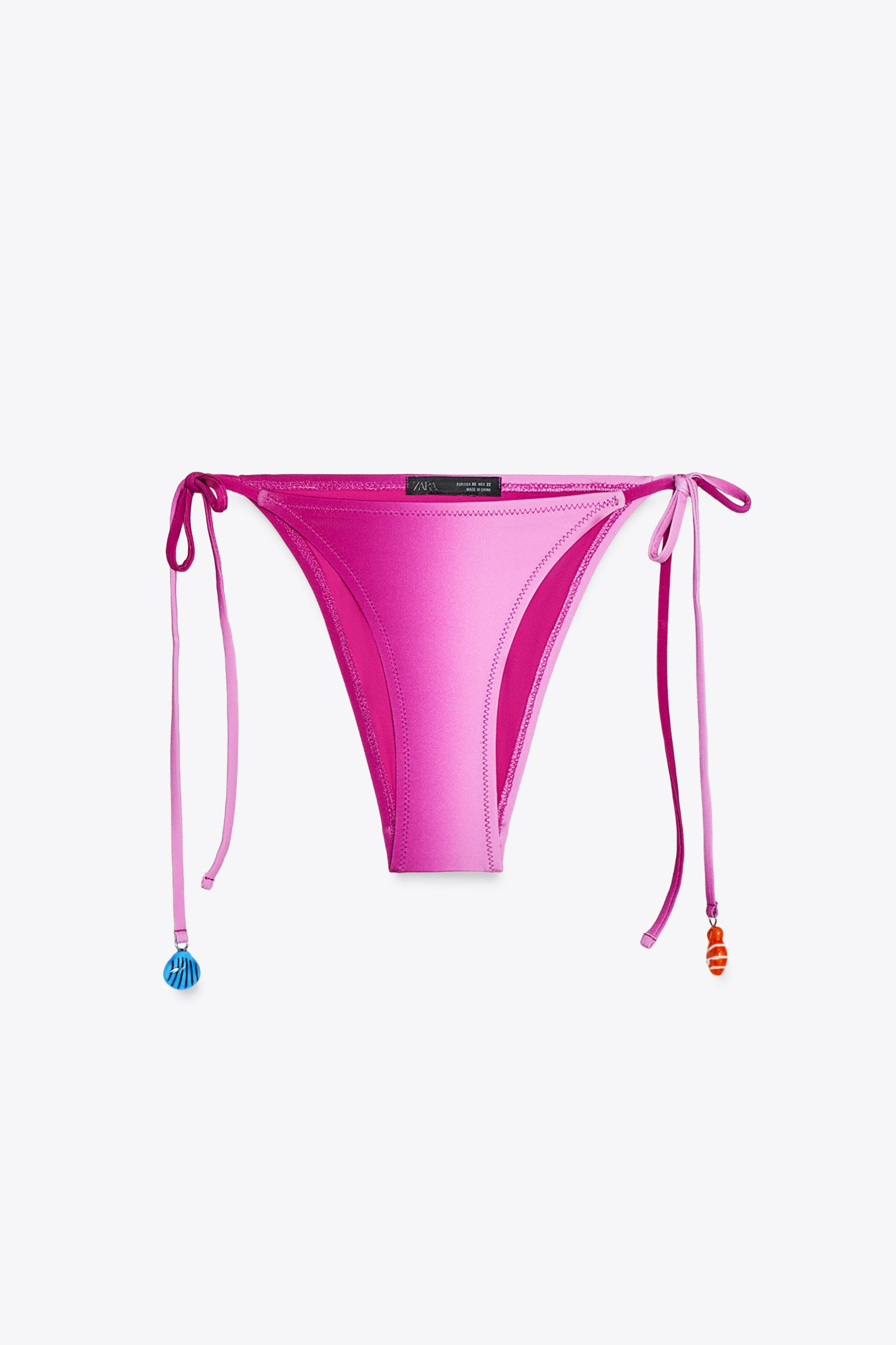FISH TIE BIKINI BOTTOMS | Zara US