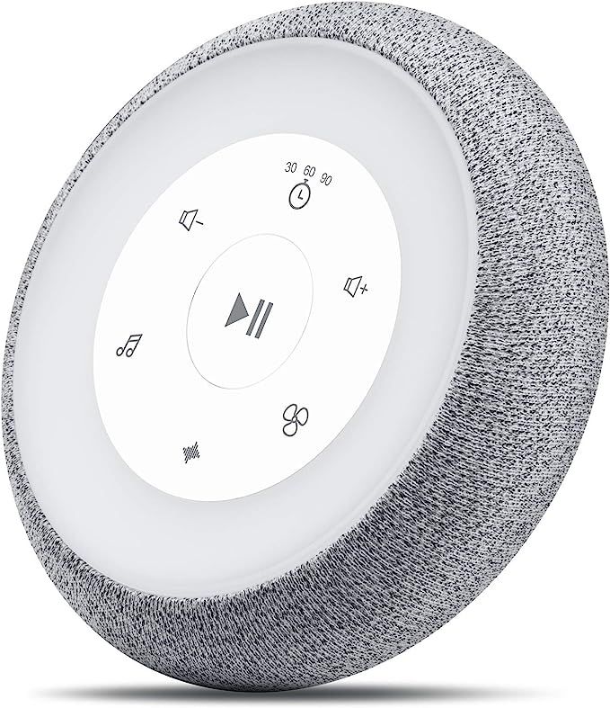 White Noise Machine, Sound Machine for Baby Night Light 24 Soothing Sounds, 3 Auto-Off Timer&Memo... | Amazon (US)