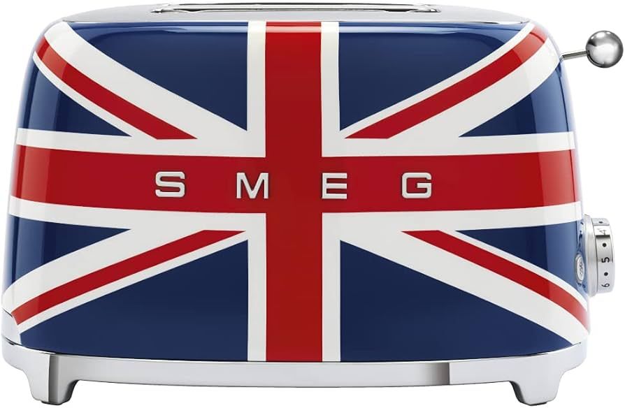 Smeg 50s Retro Line Union Jack 2-Slice Toaster | Amazon (US)