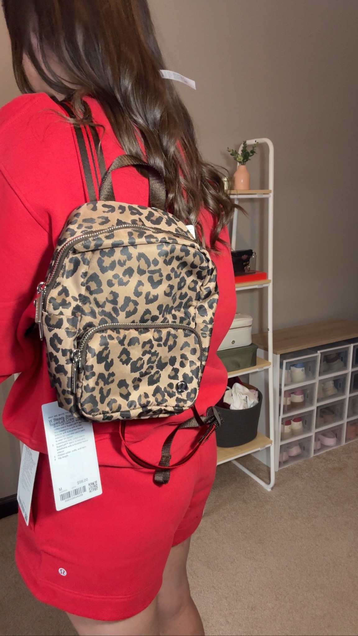 Leopard back pack 

#LTKootd #LTKSeasonal #LTKActive