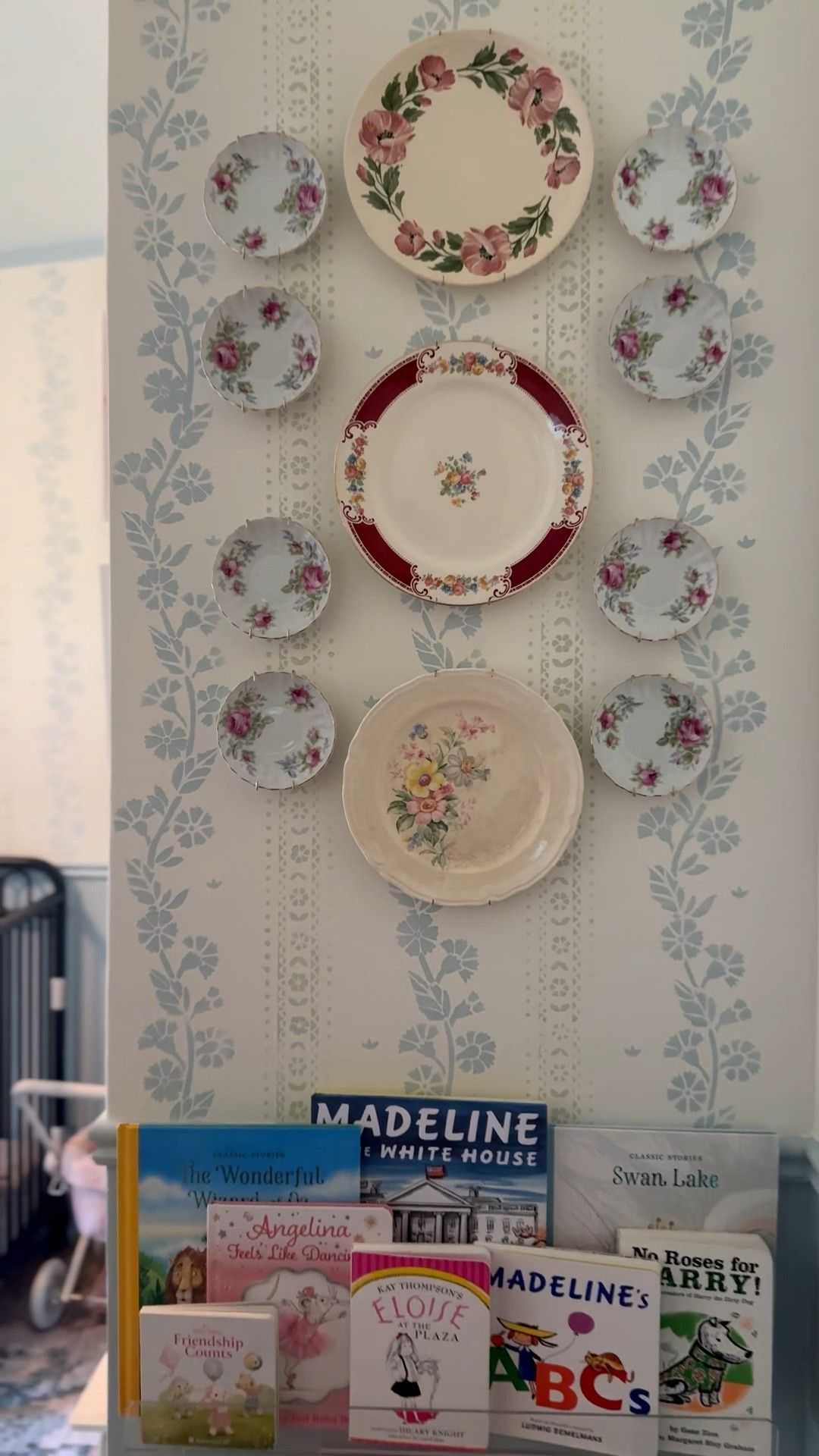 Added a little collected, family heirloom plate wall in Penelope’s room! 

Linking everything I can here 
Baby girl nursery
Pastel baby nursery 
Floral baby girl bedroom

#LTKHome #LTKmomlife #LTKBaby