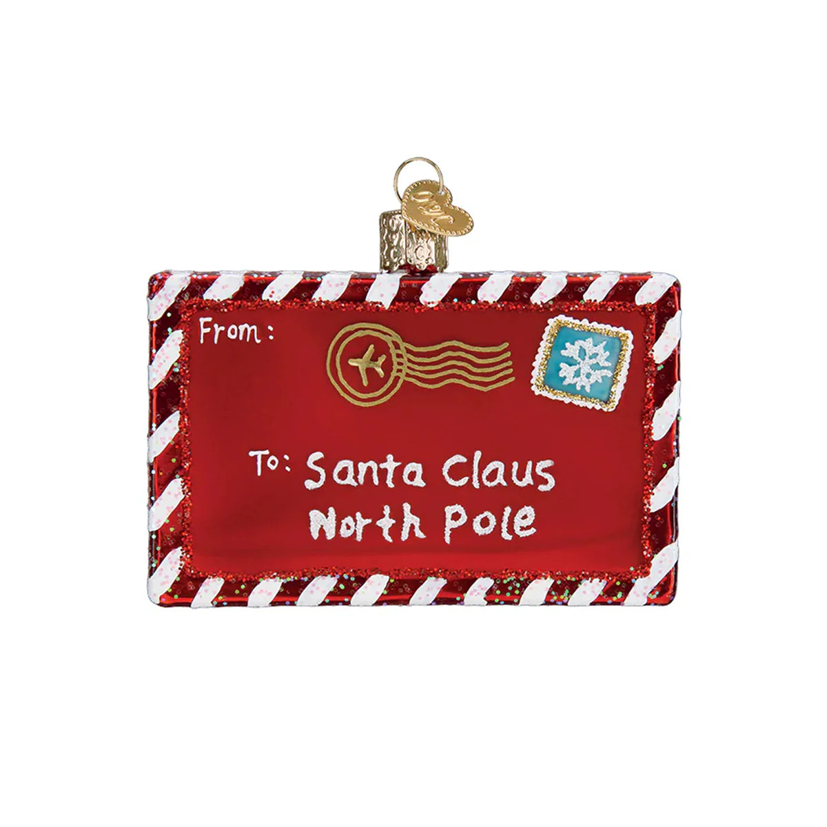 Letter To Santa Ornament | Over The Moon