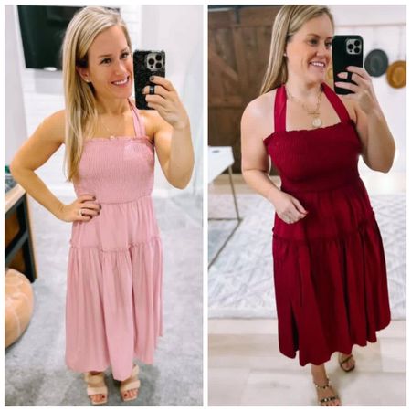 Halter dress

Fits TTS

Summer outfits  summer fashion  everyday style  casual outfits  accessories 

#LTKstyletip #LTKSeasonal