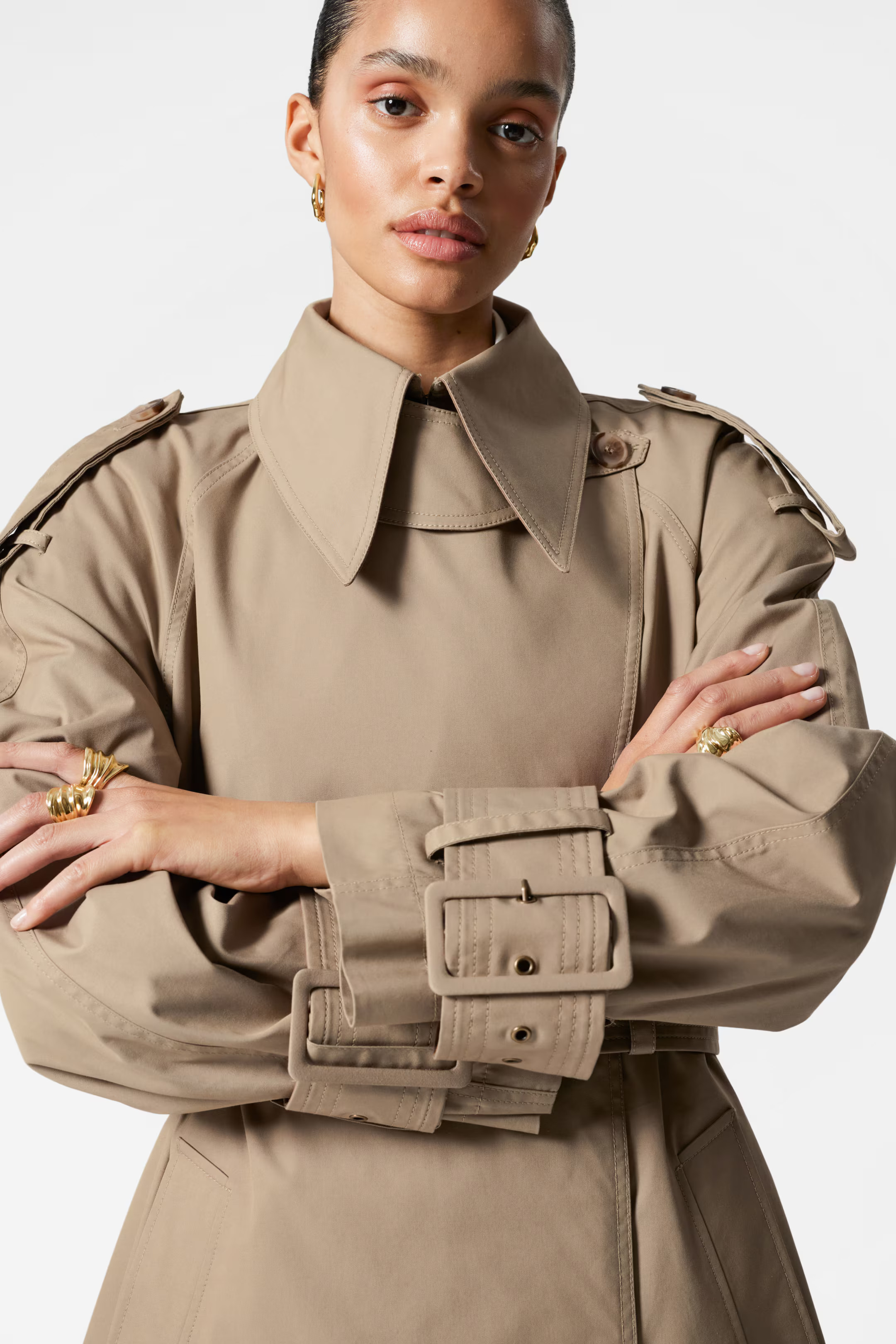 Belted Maxi Trenchcoat | H&M (UK, MY, IN, SG, PH, TW, HK)