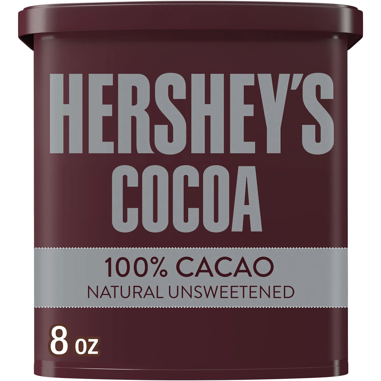 Hershey's Natural Unsweetened Cocoa Powder, Can 8 oz | Walmart (US)