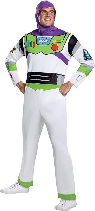 Disney Toy Story Adult Buzz Lightyear Classic Costume | Amazon (US)