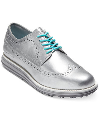 Cole Haan Women's Originalgrand Wind Oxford Golf Flats & Reviews - Athletic Shoes & Sneakers - Sh... | Macys (US)
