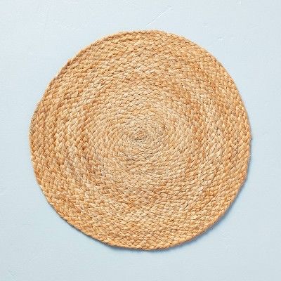 15&#34; Braided Jute Plate Charger Natural - Hearth &#38; Hand&#8482; with Magnolia | Target