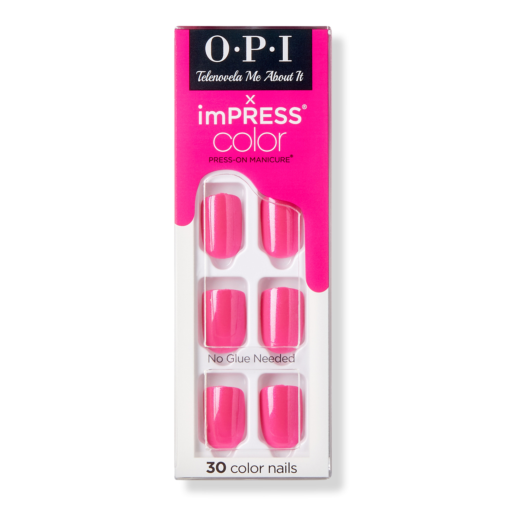 Telenovela Me About It imPRESS Color x OPI Press-On Manicure | Ulta