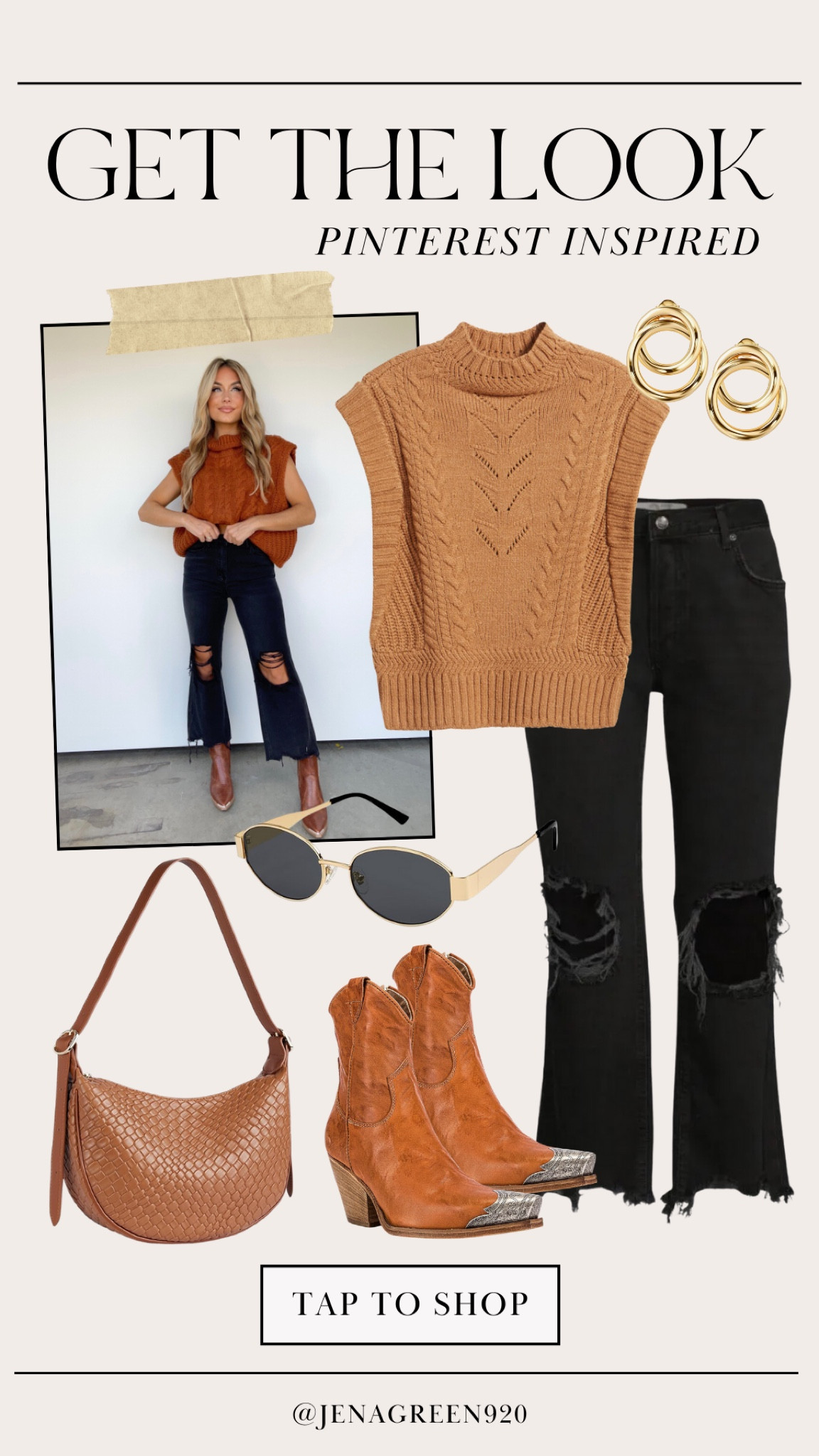 Pinterest Inspired Outfit | Fall Fashion | Cowl Neck Sweater | Black Denim | Western Boots 

#LTKSeasonal #LTKFindsUnder100 #LTKFindsUnder50