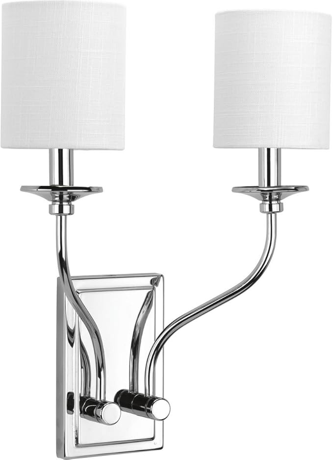 Progress Lighting P710019-015 Bonita Wall Sconces, Chrome | Amazon (US)