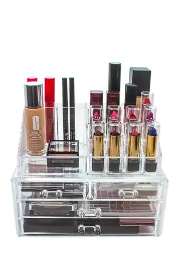 Acrylic Cosmetic & Makeup Storage Case Display | Nordstrom Rack