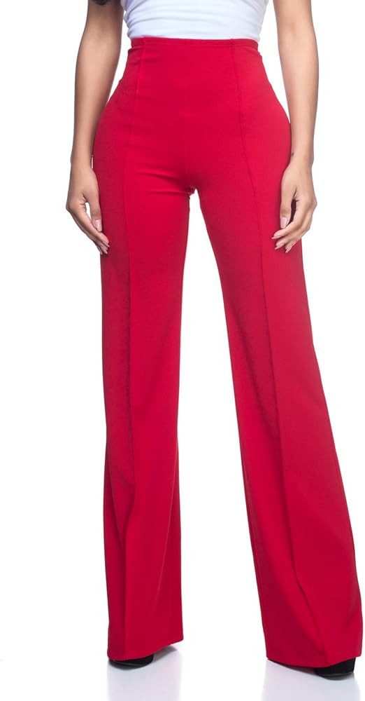 Cemi Ceri Women's High Waist Dress Pants | Amazon (US)