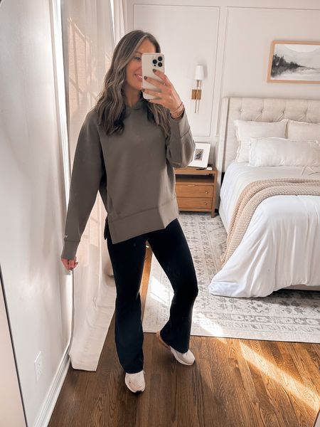 This sweatshirt is the most amazing fabric and I love the length currently on sale too! 

Wearing tts in pants and sweatshirt 



#LTKSale #LTKfindsunder100 #LTKSeasonal