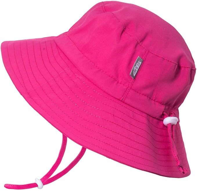 JAN & JUL Aqua-Dry GRO-with-me Adjustable Sun-Hats with UV Protection (Baby/Toddler/Kids) | Amazon (US)