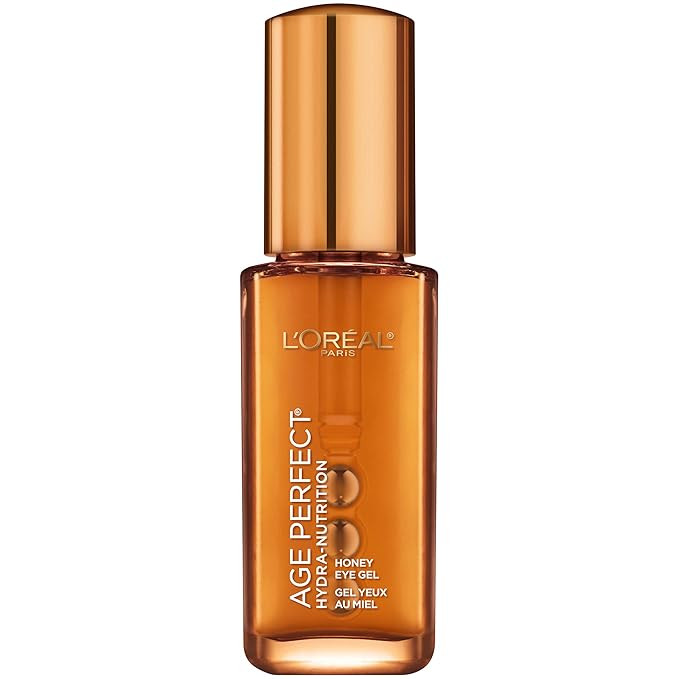 L'Oreal Paris Skincare Age Perfect Hydra Nutrition Eye Gel with Manuka Honey and Nurturing Oils, ... | Amazon (US)