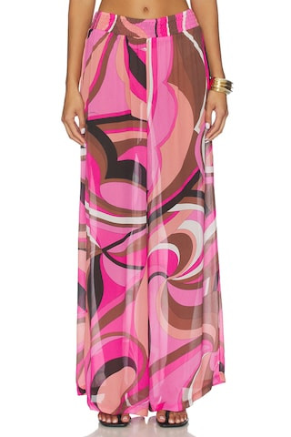 CIN CIN Mission Wide Leg Pants in Dolce Pink from Revolve.com | Revolve Clothing (Global)