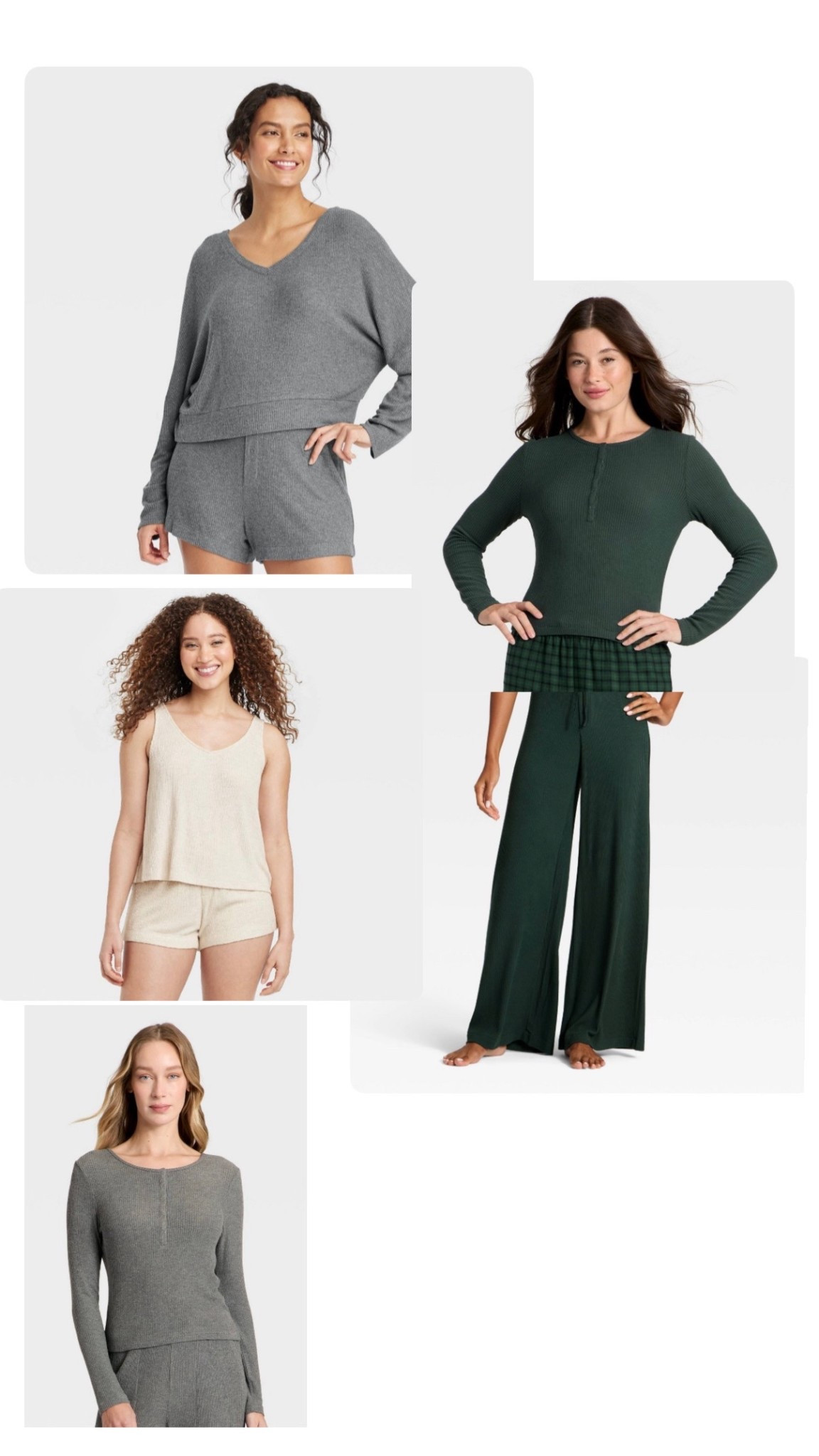 My favorite pajamas for women. I love that you can mix and match the style of the top and bottom depending on your preference. They are the perfect weight to feel warm and cozy but not hot to sleep in. Very soft and wash really well  

#LTKGiftGuide #LTKStyleTip #LTKFindsUnder100