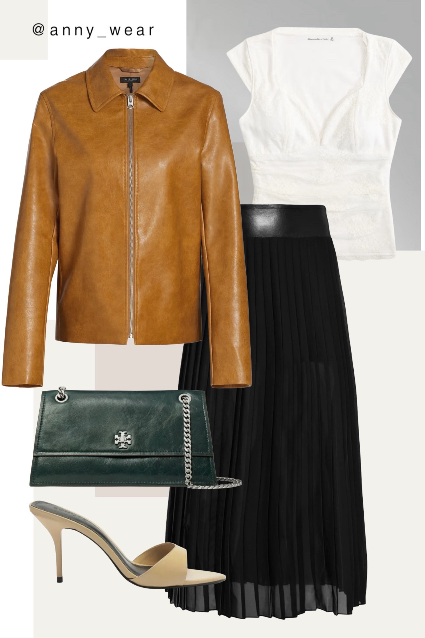 Work outfit 2025 

Brown leather jacket 
Brown jacket outfit 
Black maxi skirt 
White top
Green bag
capsule wardrobe workwear
work ootd
workwear capsule
winter work outfit
spring office outfits
summer work outfits
smart casual office outfits 
casual office outfits 
smart casual workwear
casual work outfits
office casual 
casual work top
casual workwear 
city break 
womens work outfits
spring casual work outfit 
jeans work outfit 
work pumps 
work wear style 
work wearing 
casual workwear 
work wear style 
сapsule wardrobe spring
casual suit outfit 
teacher outfit 
midsize work outfit 
womens work pants
black work pants 
size 8 influencer
capsule wardrobe 
work lunch outfit 
affordable fashion 
interview outfit 
lunch outfit 
lunch date outfit
Work outfit ideas 
office wear for women 
womens work clothes 
blouses for work
womens work pants 
work skirts for women 
work jacket for women 
corporate outfits
work accessories for women 
work jewelry 
work booties 
womens work bags
blazer outfits
blazers for work 
workwear elegant outfit 
work сapsule wardrobe 
comfortable office shoes 
tube top going out top long sleeve tops resort fashion 2025  summer essentials  resort outfits  summer fashion 2025  resort wear  vacation look  revolve outfits  vacation looks  revolve tops  summer outfits 2025  vacation wear Tops work tops tank tops revolve top longsleevetop womens tops party tops tunic top blouse work blouse spring blouse wrap top womens blouses silk blouse satin top one shoulder top one shoulder blouse summer tops peplum top black top black tank top black tube top black bandeau top Mango outfits sunday brunch going out outfits photoshoot outfits dinner date outfit ssense work party outfit zara outfits paris outfit casual wardrobe europe outfits saks 5th avenue new york outfits city street styles new york city ltku over 40 capsule wardrobe popular today summer looks city outfits Abercrombie outfits casual spring outfit classy casual everyday necklace #LTKstyletip #LTKbeauty #LTKoffice #LTKshoecrush #LTKitbag 

#LTKFindsUnder100 #LTKSeasonal #LTKSaleAlert