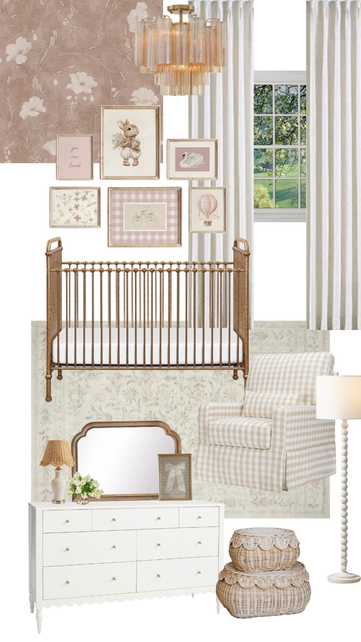 Loving this fun girlie nursery 🎀

Baby girl nursery, nursery mood board, home decor, modern nursery, transitional home decor, crib, curtains, girl nursery wall art, pink rug, glider

#LTKFamily #LTKBaby #LTKHome