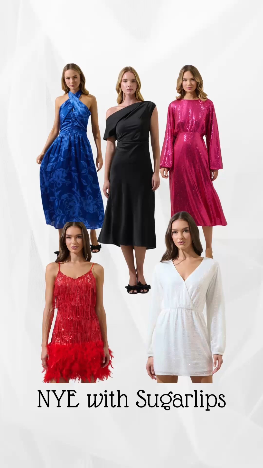 Sugarlips is a women's contemporary brand that offers the latest trends, must-have styles & amazing deals. 

Started with just a small line of sweaters and within a few years became the largest provider of seamless clothing in the United States.

Sugarlips has expanded its line and now produces fashionable clothing at affordable prices, which are available all over the world and are carried by major department stores and boutiques, including Dillard's, Nordstrom's, Bloomingdale's, Urban Outfitters, Hudson's Bay, Lord and Taylor and many more.

Find your new favorites at #sugarlips
#nyedress #sequencedress #sequenceskirt #affordablefashion 

#LTKMidsize #LTKHoliday #LTKPlusSize